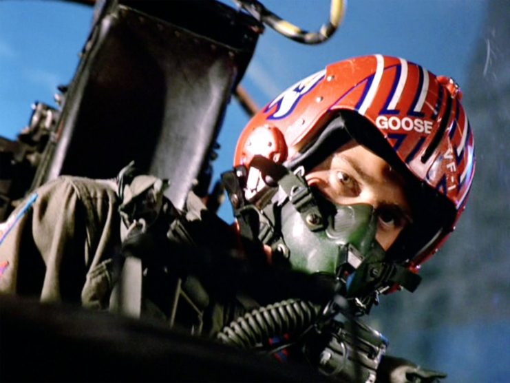 Anthony Edwards as Nick "Goose" Bradshaw in 'Top Gun'