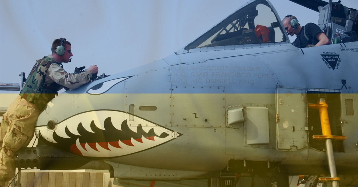 Ukraine Doesn't Want the US Air Force's Aging A-10 Warthogs