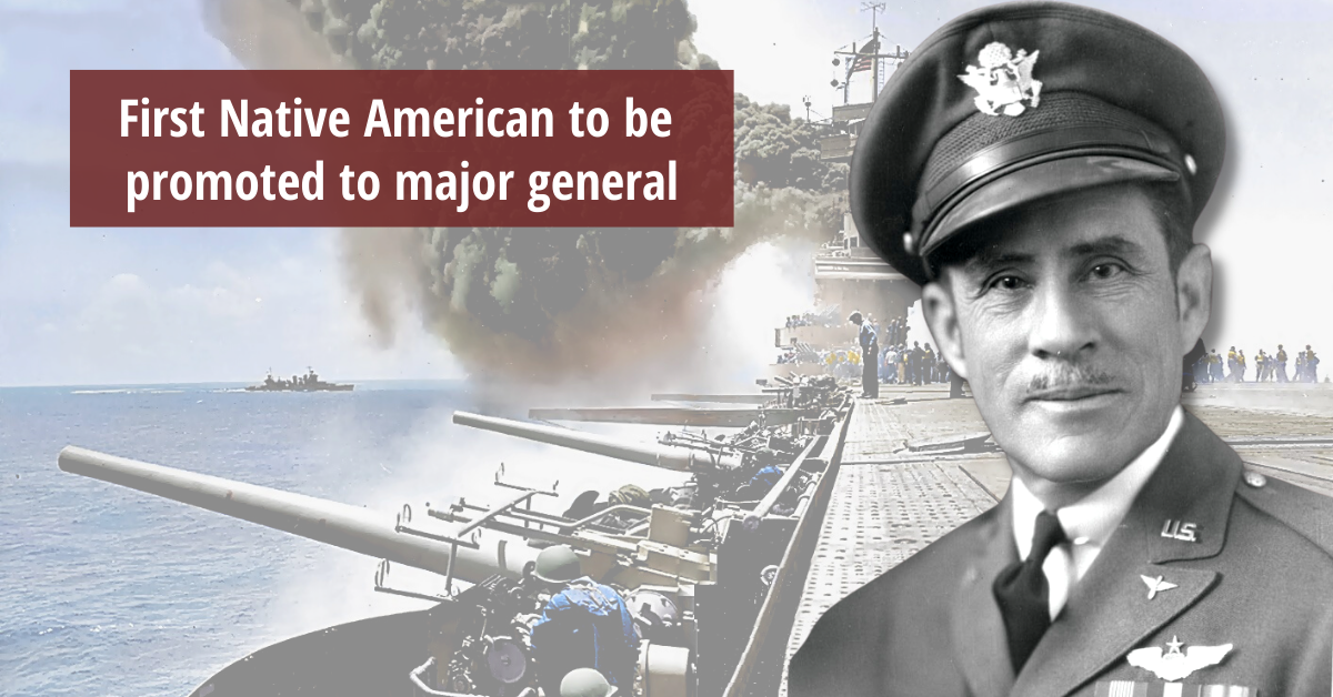 Clarence L. Tinker The First Native American to Be Promoted to Major