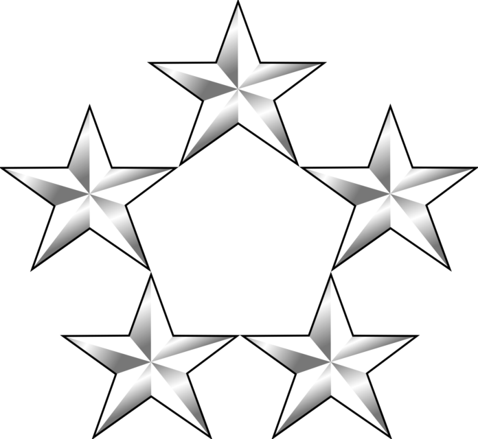 Five-Star general and admiral insignia