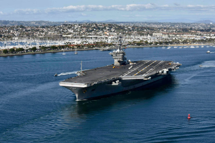 USS Theodore Roosevelt (CVN-71) at sea