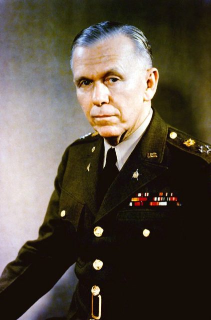 Military portrait of George Marshall