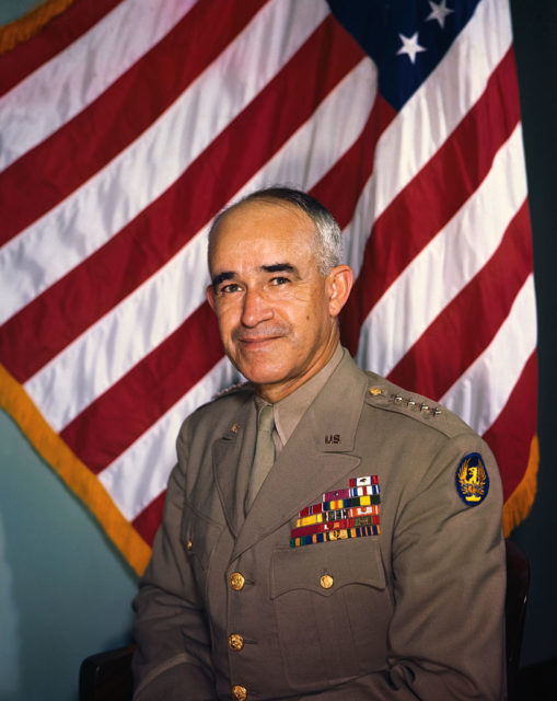 Military portrait of Omar Bradley