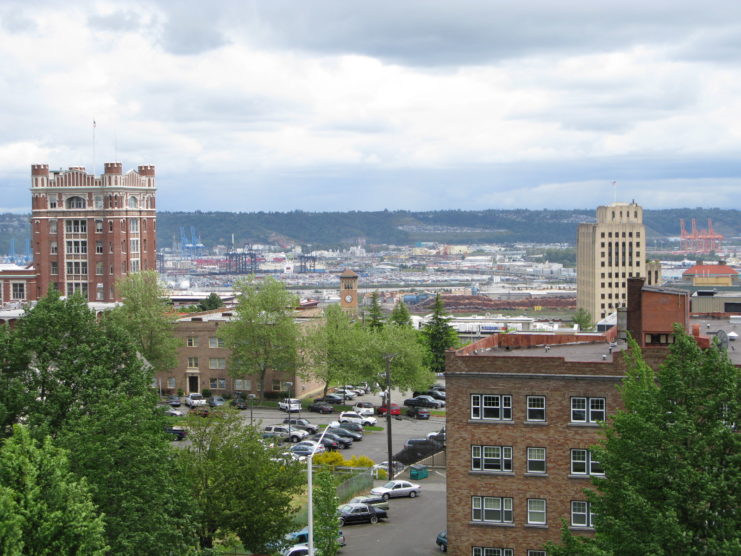View of the Hilltop neighborhood in Tacoma, Washington