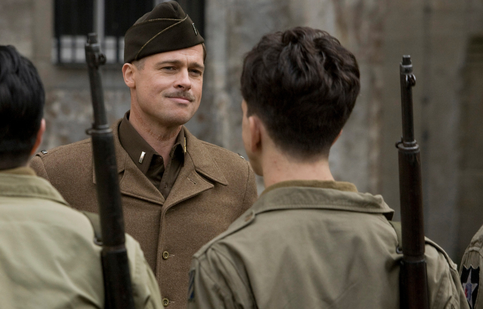 Brad Pitt as Aldo Raine in 'Inglourious Basterds'