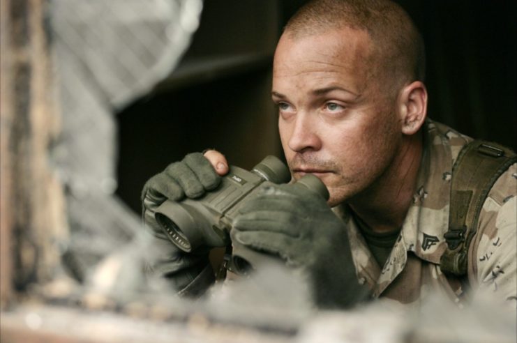 Peter Sarsgaard as Alan Troy in 'Jarhead'