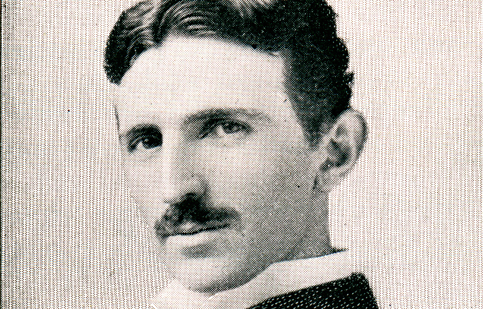 Portrait of Nikola Tesla