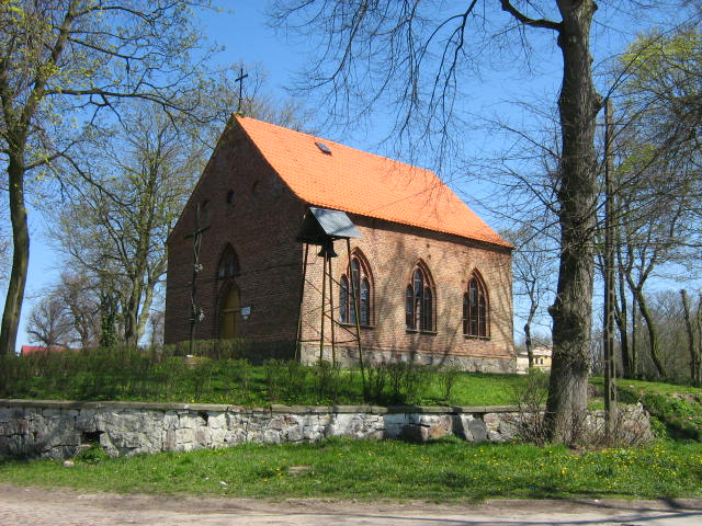 Exterior of the Roman Catholic Church of Immaculate Conception of the Blessed Virgin Mary