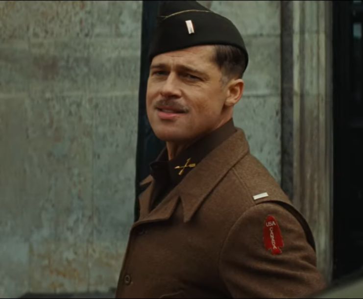 Brad Pitt as Aldo Raine in 'Inglourious Basterds'