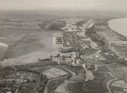 Aerial photo of US airfield Nichols Field