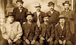 Photo of the members of the Dodge City Peace Commission