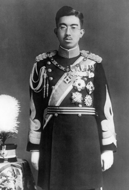 Military portrait of Emperor Hirohito