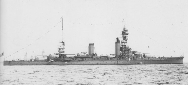 Fusō at sea