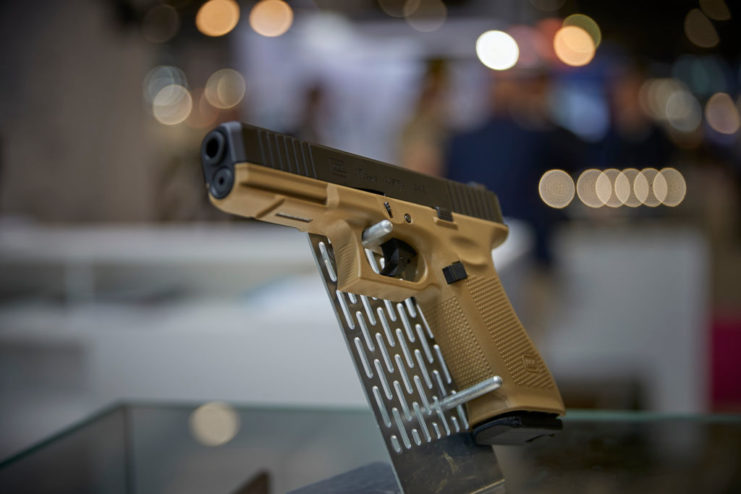 Glock 19X on display