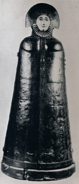 Photograph of the iron maiden of Nuremberg