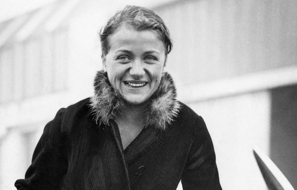 Hanna Reitsch smiling