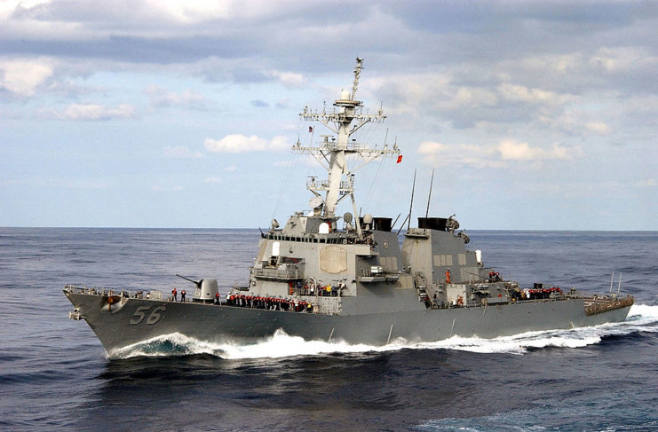 USS John S. McCain (DDG-56) at sea