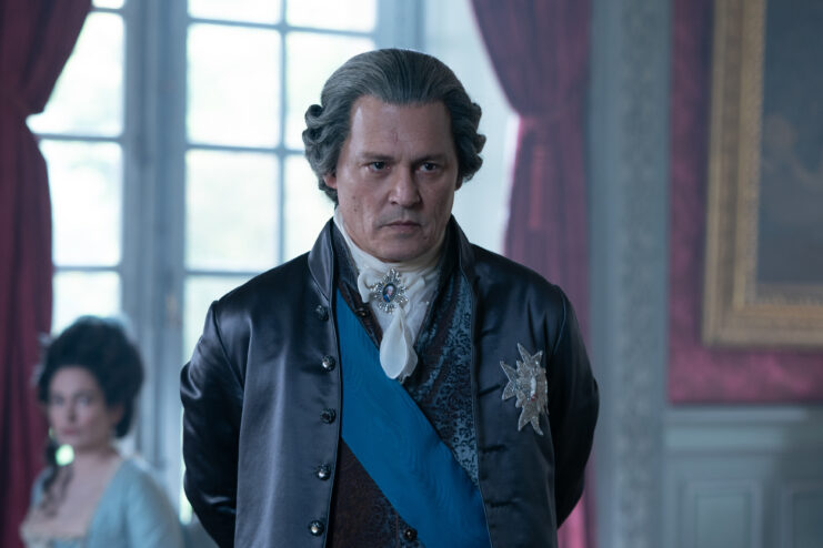 Johnny Depp as Louis XV in 'Jeanne du Barry'
