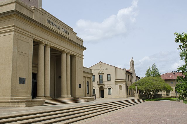 Exterior of a building at Louisiana State University