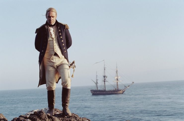 Russell Crowe as Jack Aubrey in 'Master and Commander: The Far Side of the World'