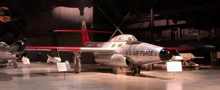 Northrop F-89J Scorpion on display