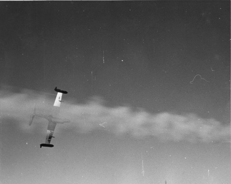 Northrop F-89J Scorpion in flight