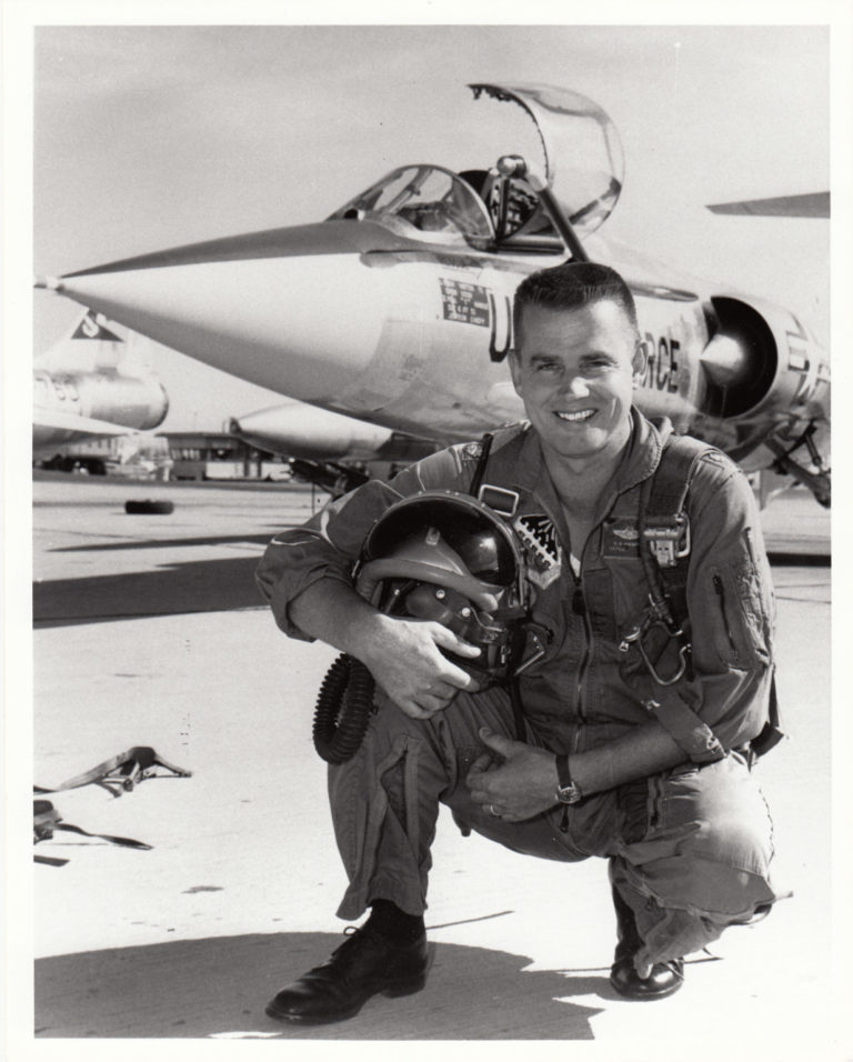 American Fighter Pilot Clarence Bud Anderson Was A World War Ii