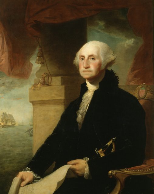 Painting of George Washington