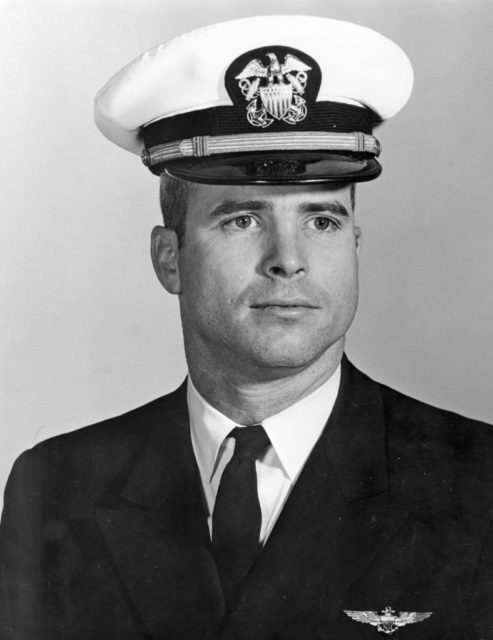 Military portrait of John McCain