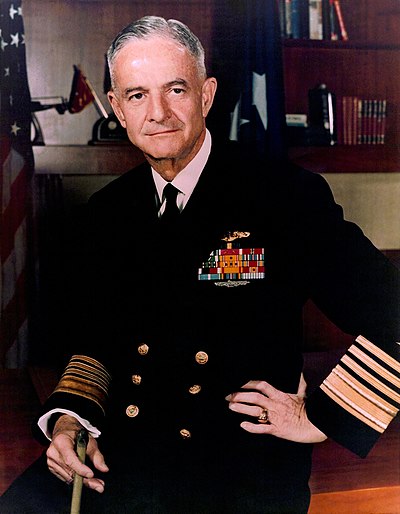 Military portrait of John Sidney "Jack" McCain, Jr.