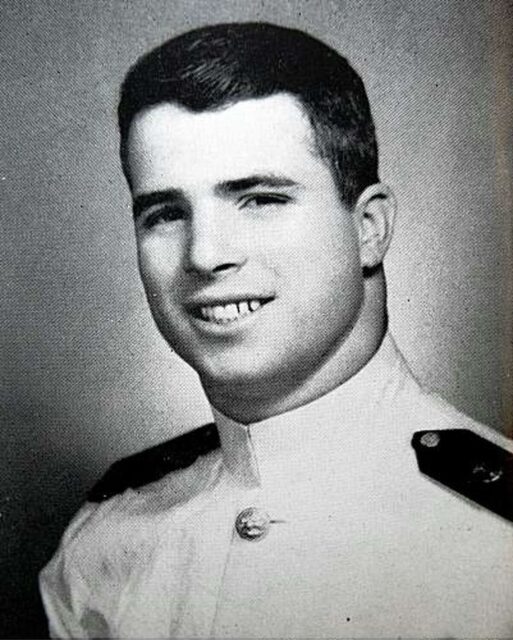 US Naval Academy portrait of John McCain