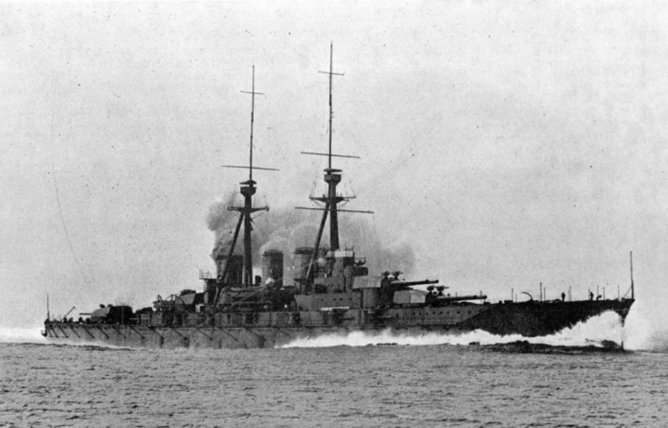 Kongō at sea