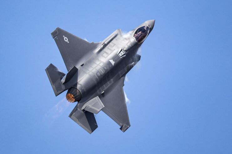 Lockheed Martin F-35 Lightning II in flight