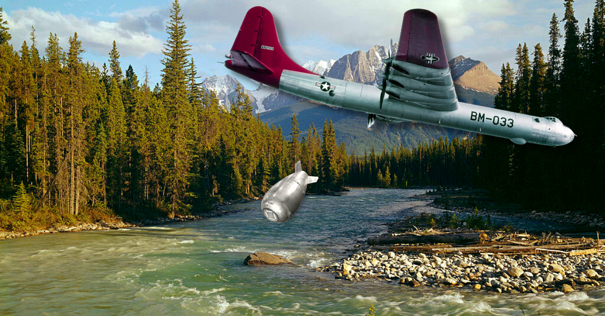 The US Air Force Lost An Atomic Bomb Over the Canadian
