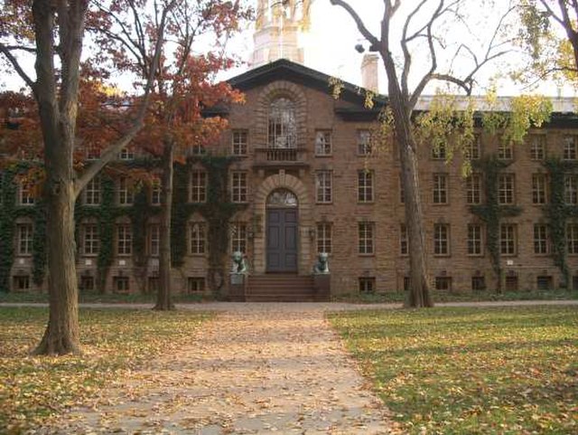 Exterior of Princeton University