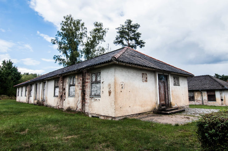 Abandoned buildings in Berlin's Olympic Village