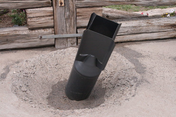 View of the Boise City Bomb Memorial