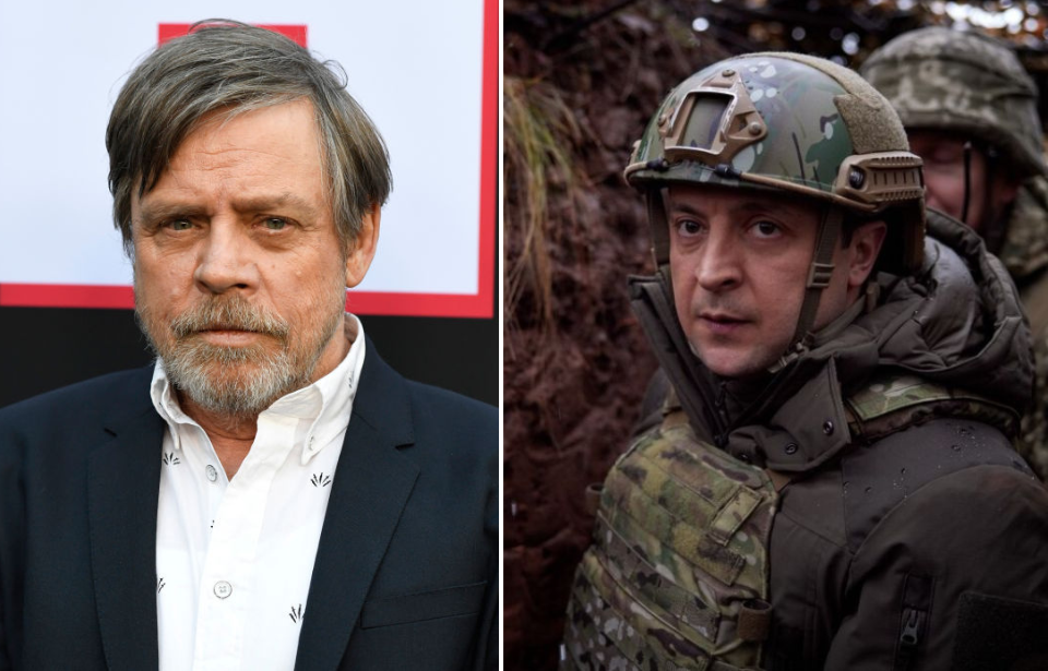 Star Wars' actor Mark Hamill sends 500 drones to Ukraine