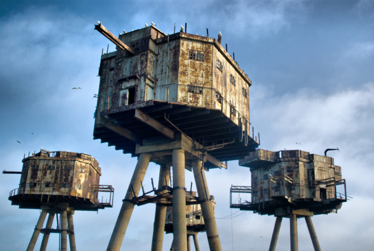 Exterior of the Maunsell Forts