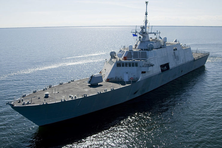 USS Freedom (LCS-1) at sea