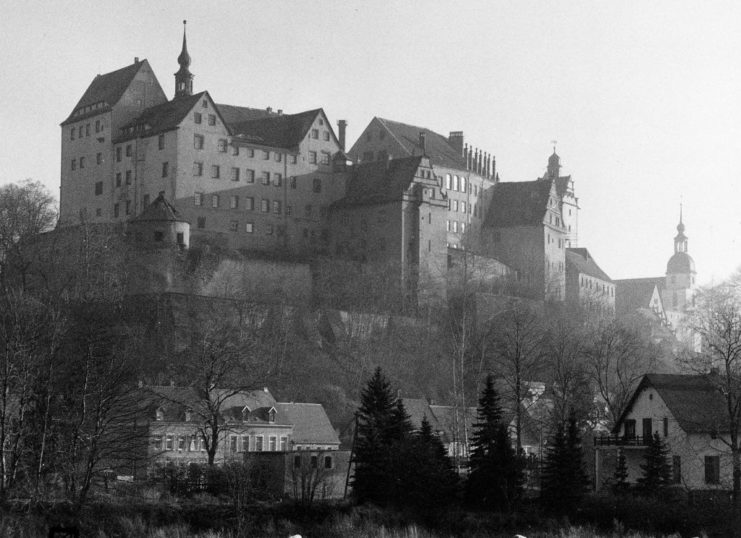 Exterior of Colditz Castle
