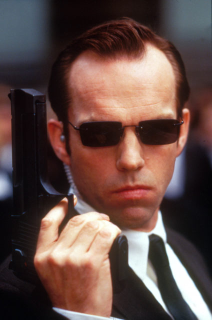 Hugo Weaving as Agent Smith in 'The Matrix'