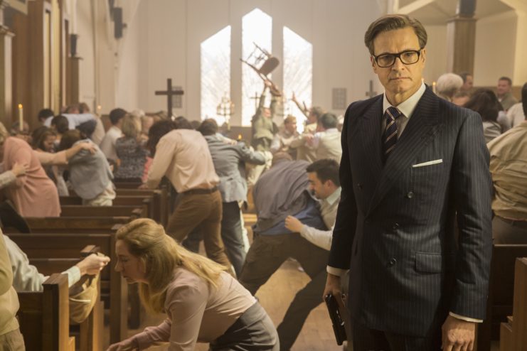 Colin Firth as Harry Hart in 'Kingsman: The Secret Service'