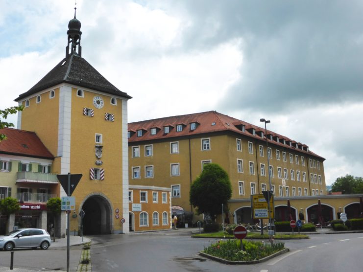 Exterior of Laufen Castle