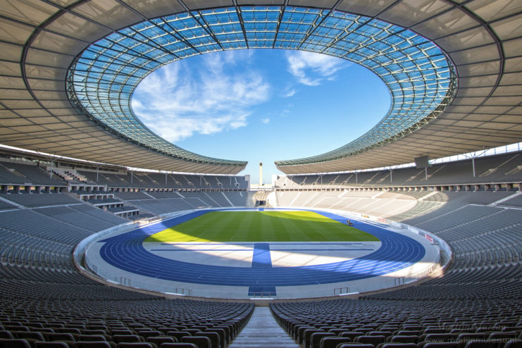 Interior of the Olympiastadion