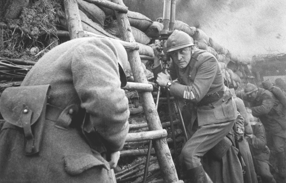 Kirk Douglas as Col. Dax in 'Paths of Glory'