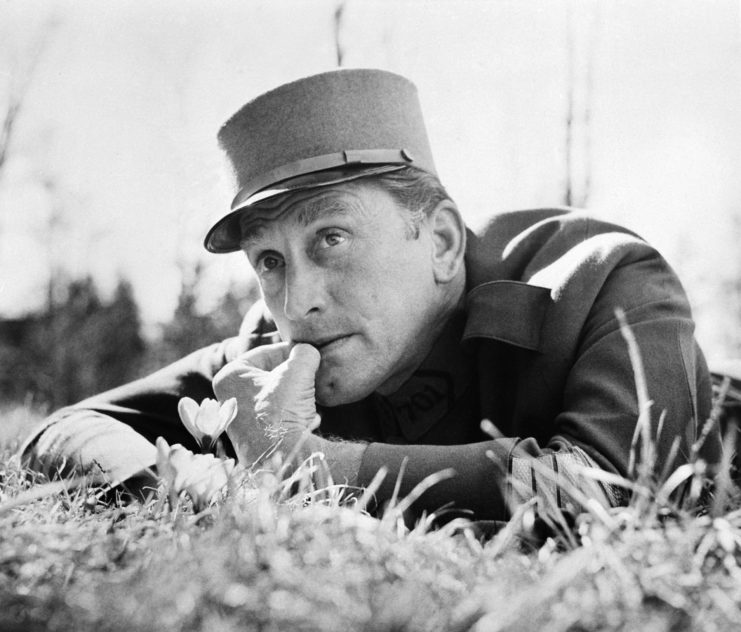 Kirk Douglas as Col. Dax in 'Paths of Glory'