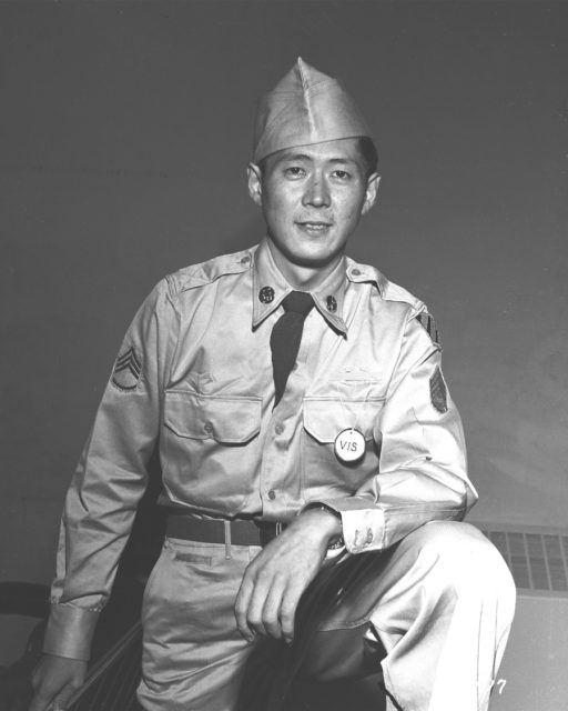 Military portrait of Hiroshi Miyamura