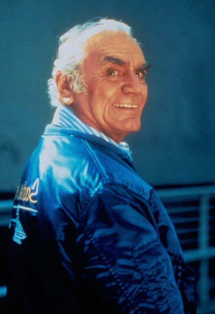 Ernest Borgnine as Dominic Santini in 'Airwolf'