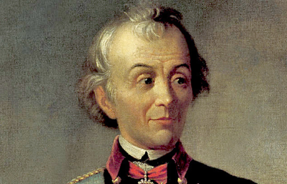 Portrait of Alexander Suvorov